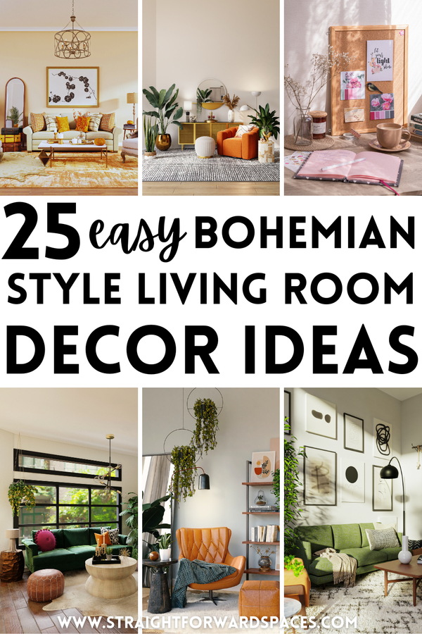 25 Bohemian Style Living Room Decor Ideas You'll Love
