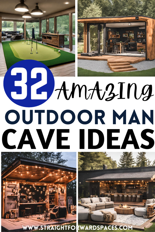 32 Best Outdoor Man Cave Ideas for Your Backyard (2024)