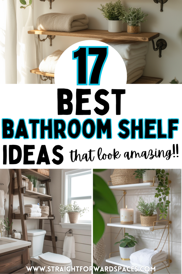 17 Creative Small Bathroom Shelf Ideas That Look Gorgeous 17-creative-small-bathroom-shelf-ideas-that-look-gorgeous
