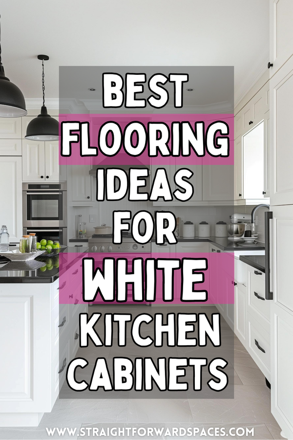 15 Popular Flooring Ideas For White Kitchen Cabinets (2024)