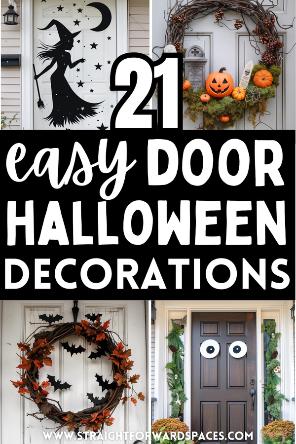 21 Best DIY Halloween Door Decorations You Need To Recreate