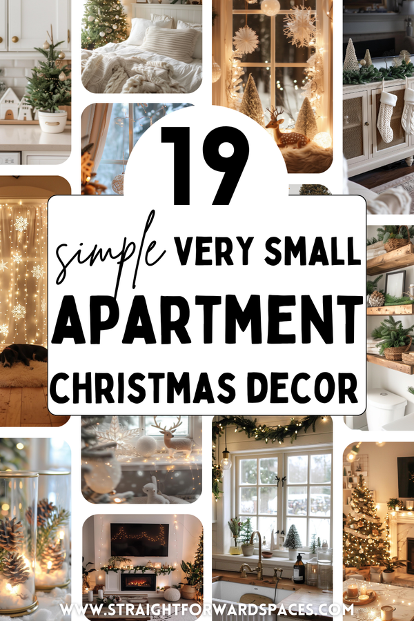 19 Small Apartment Christmas Decor Ideas For Every Room