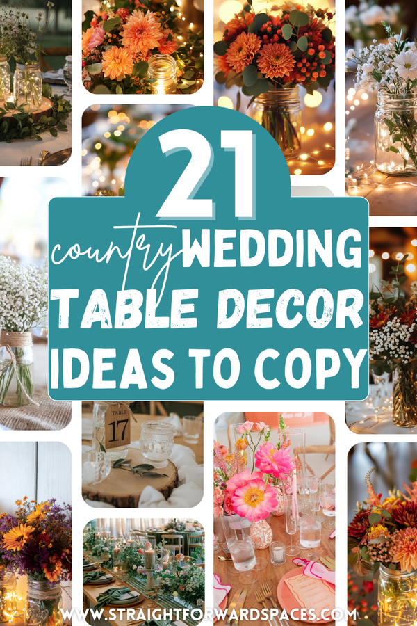 25 Affordable Rustic Wedding Table Decorations That Are Budget-Friendly