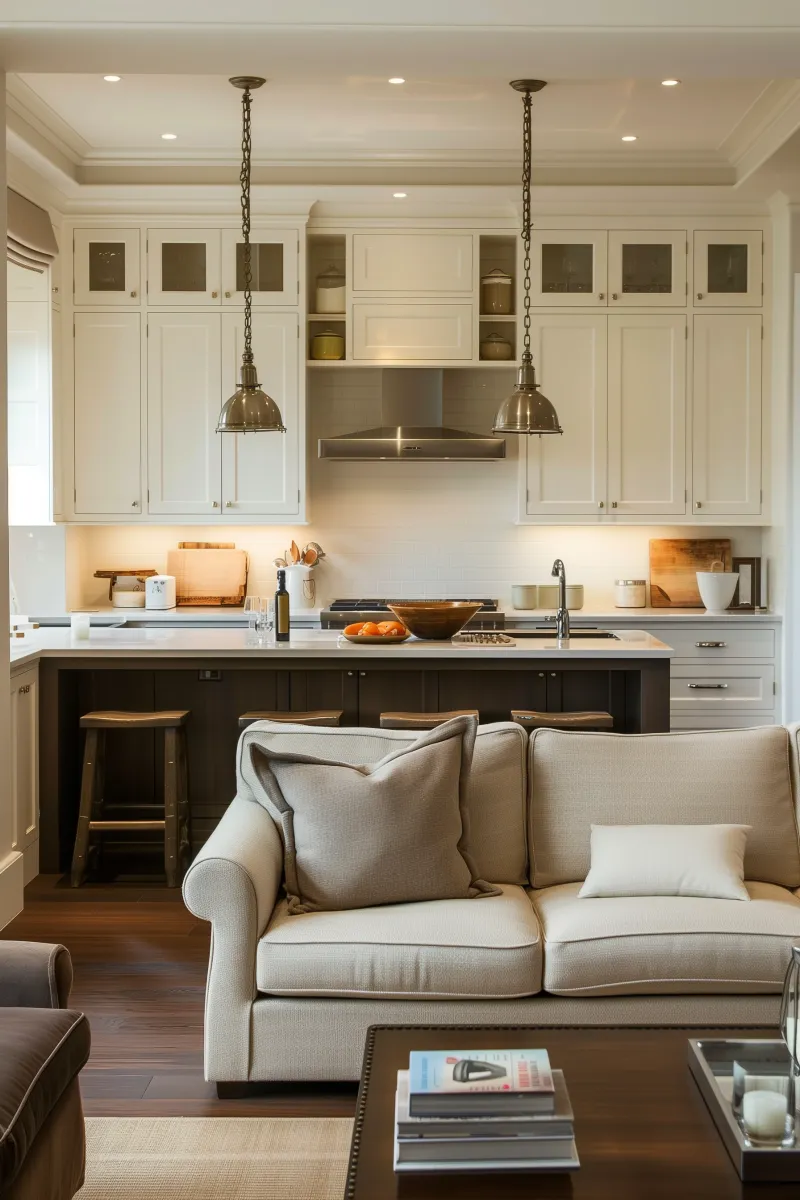 17 Stunning Small Kitchen Living Room Combo Ideas
