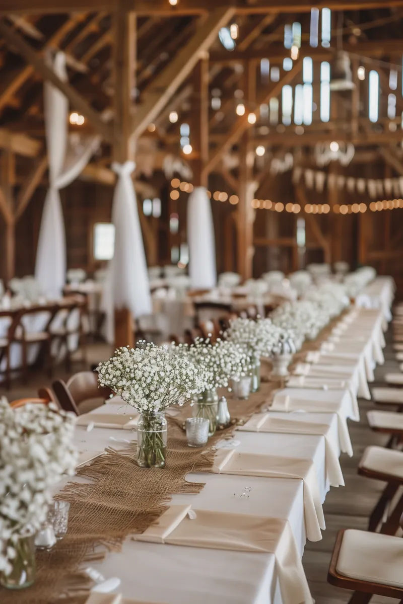 18 Cute Rustic Wedding Table Decor (That Are Affordable)