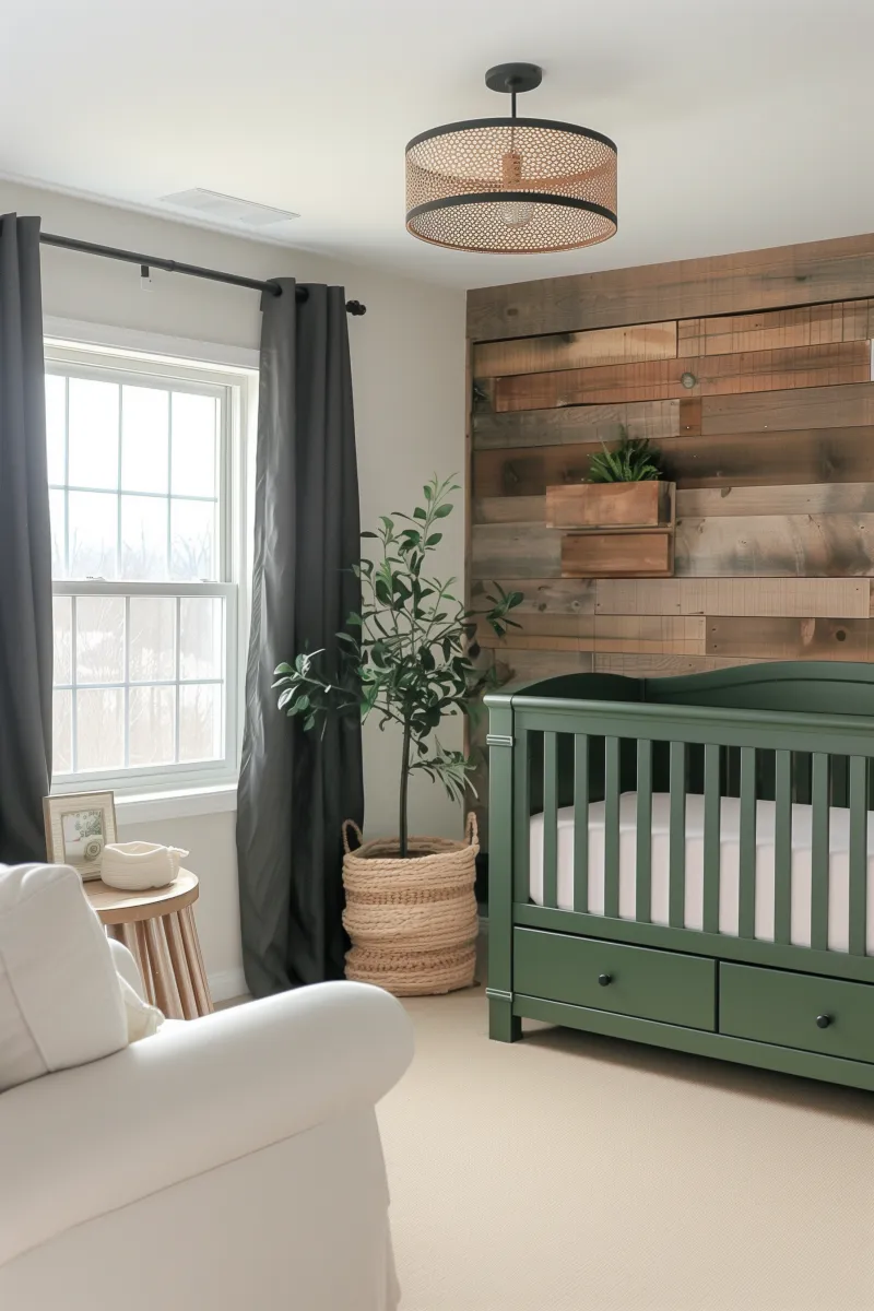 Sage green nursery ideas